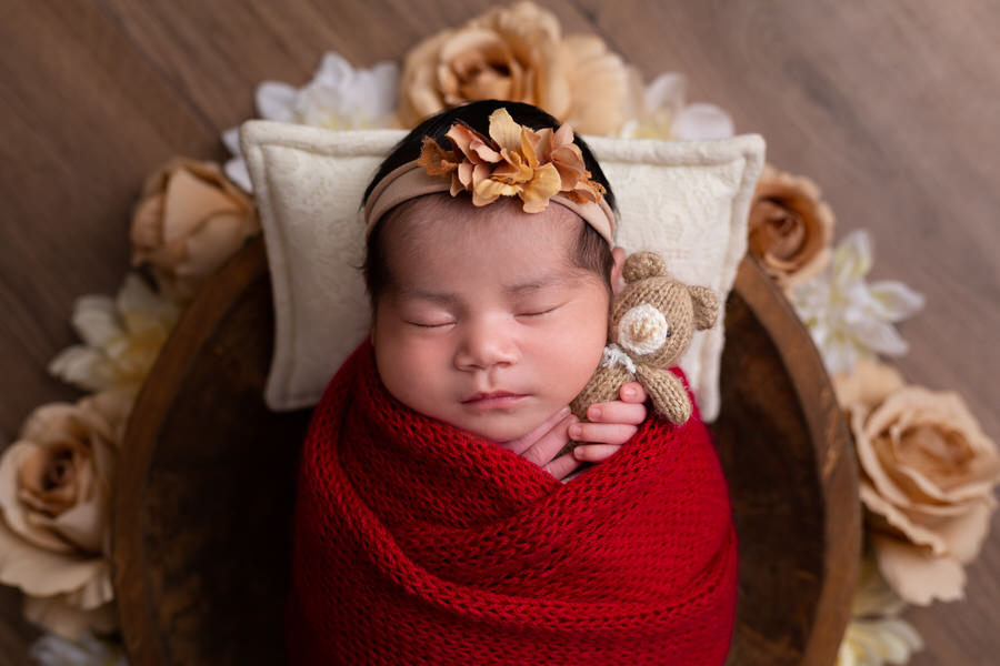 Newborn - Peluche - Rojo - Paola Calles Fotografía - 005